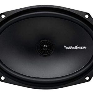 Rockford Fosgate R169X2 6x9" 130W Car Speakers and Angled 6x9" Speaker Box