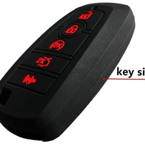 Silicone rubber smart Key Fob Cover for 2018 2019 2020 2021 Ford Bronco Mustang Fusion Raptor F250 F350 F450 F550 Edge Explorer Expedition M3N-A2C93142600