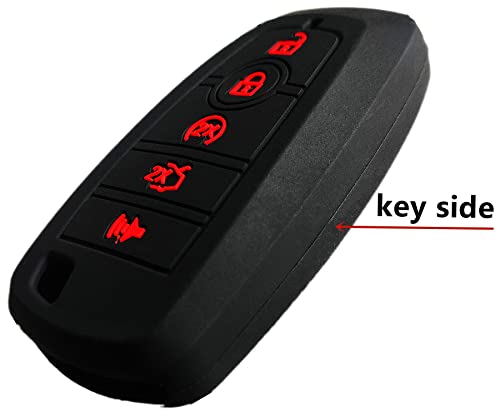 Silicone rubber smart Key Fob Cover for 2018 2019 2020 2021 Ford Bronco Mustang Fusion Raptor F250 F350 F450 F550 Edge Explorer Expedition M3N-A2C93142600