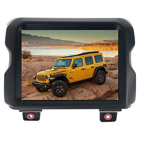 ZWNAV Factory Style Touch Screen Car Stereo for Jeep Wrangler JL Gladiator 2018 2019 2020 2021 Android Radio Replacement GPS Navigation Upgrade Head Unit Video Multimedia Player Carplay