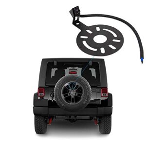 dynavision car backup reverse camera for jeep wrangler jk 2007-2018 radio navigation; camjp-0010 lite