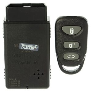 apdty 133775 replacement keyless entry remote key fob with auto programmer replaces 954303k202, 954303q000, 954303q001, 954303x500