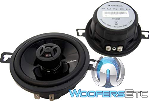 P132 - Rockford Fosgate - 3.5" 2-Way Punch Series Full Range Coaxial Car Speakers