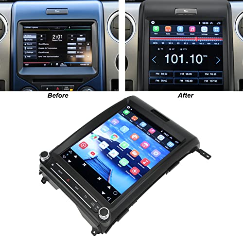 KIMISS Car Player 12.1in 1080P HD Touch Screen Car Stereo Bluetooth4.0 WiFi Quad Core GPS Navigation Screen for Ford Raptor (2G RAM 32G ROM)