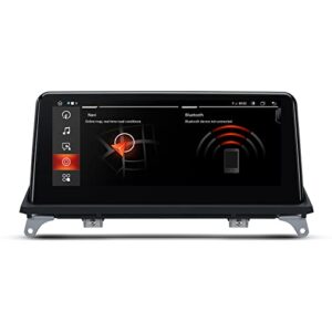 xtrons 10.25 inch ips touch display car stereo android 12 gps navigation system octa core multimedia video player built-in dsp car play android auto support 4g lte wifi dvr for bmw x5 x6 e70 e71 cic