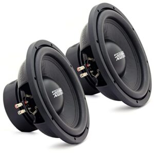 sundown audio e-12 v.3 d2 pair 12″ 500w rms dual 2-ohm ev.3 series subwoofers