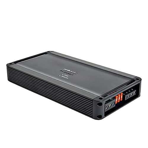 Polk Audio PA D1000.1 Class D MOSFET Monoblock Mobile Audio Amplifier; 500 Watts RMS @ 4 ohms, 800 Watts RMS @ 2 ohms and 1200 Watts RMS @ 1 ohm; Remote Subwoofer Level Control