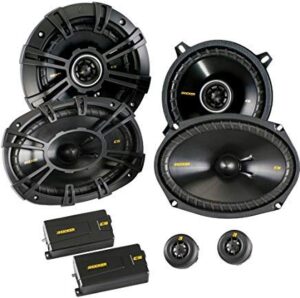 kicker for dodge ram truck 1994-2011 speaker bundle – cs 6×9 component speakers, and cs 5.25″ coaxial speakers.