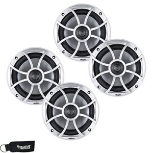 wet sounds - Two Pairs of XS-65i-S Silver Marine Grade 6.5" Speakers - 60 RMS 120 Max