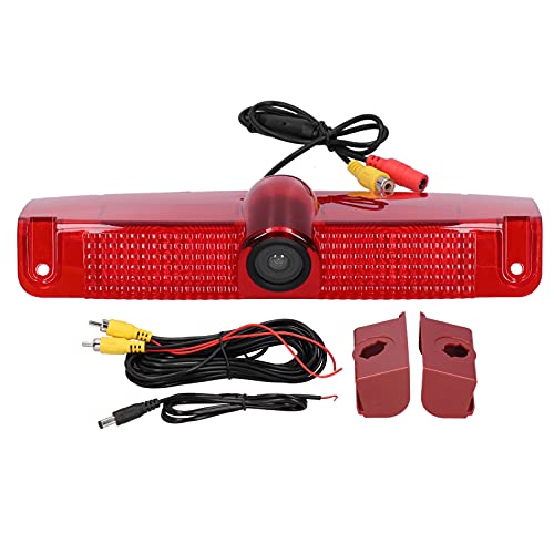 Backup Camera, Car Rear View Camera 3rd Brake Light Position Mounted Fit for Chevy Express Van 2003-2017