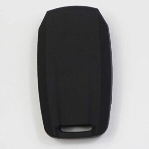 Btopars 2pcs 4 Buttons Black Silicone Rubber Remote Smart Key Fob Case Cover Protector Holder Compatible with Dodge Ram 1500 2019 2020 2021 2022