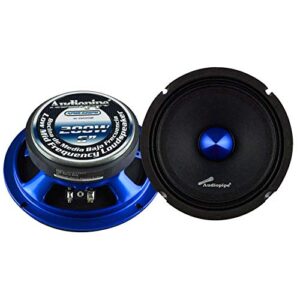 audiopipe apmb-628pm 6 inch 200 watts max 100 watts rms power low to mid frequency car audio loudspeaker with 4 ohm impedance
