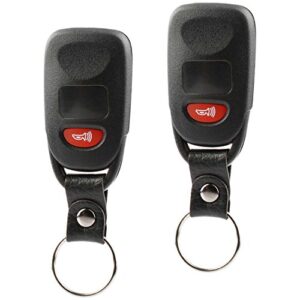 Car Key Fob Keyless Entry Remote fits 2005 2006 2007 2008 2009 Hyundai Tucson (OSLOKA-320T), Set of 2