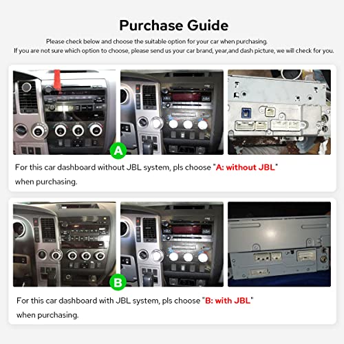 Joying Car Radio for Toyota Tundra 2007-2013 & Toyota Sequoia 2008-2018 with 11.6 Inch 1920 x 1080 Screen Android 10 Car Stereo Support Wireless CarPlay Wireless Android Auto GPS Navigation