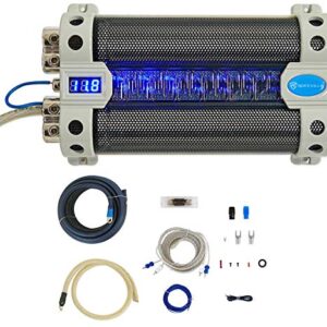 Rockville RFC30F 30 Farad Capacitor Voltage Display+Amp Kit