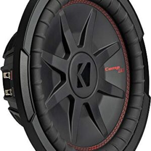 KICKER Bundle of 2 Items 12" CompRT Subwoofers DVC 4-ohm