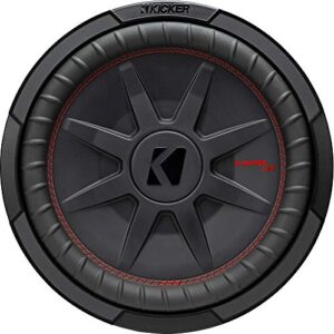 KICKER Bundle of 2 Items 12" CompRT Subwoofers DVC 4-ohm