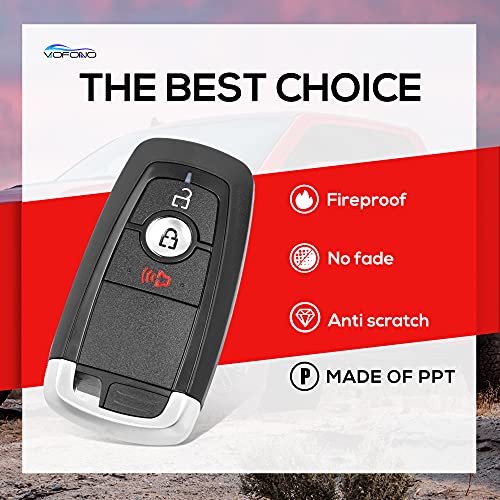 VOFONO Fits for Keyless Entry Remote Control Replacement Key Proximity Fob Ford Ecosport 2018-2020/Edge 2017-2020/Explorer 2018-2020/ Fusion 2017-2018/Ranger 2019-2020/F-150 F-250 F-350 F-450 F-550
