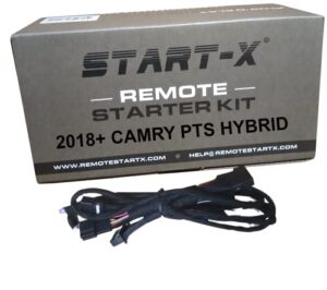 start-x remote starter kit for camry push to start 2018-2022 hybrid || 3x lock to remote start || plug n play