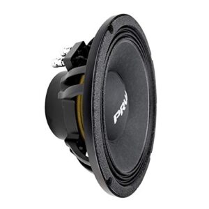 prv audio 10 inch woofer speaker 10w1000-ndy-4, 1000 watts program power, 4 ohms, 3 in voice coil, 500 watts rms, unique sound reproduction midbass woofer driver for pro car audio (single)