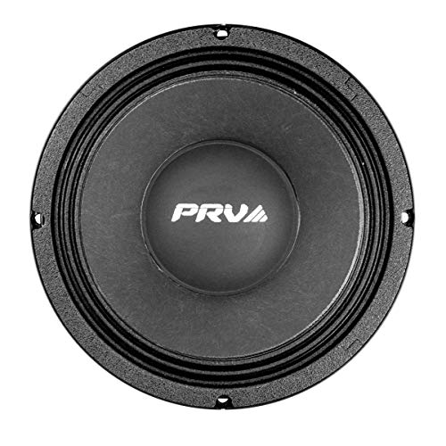 PRV AUDIO 10 Inch Woofer Speaker 10W1000-NDY-4, 1000 Watts Program Power, 4 Ohms, 3 in Voice Coil, 500 Watts RMS, Unique Sound Reproduction Midbass Woofer Driver for Pro Car Audio (Single)