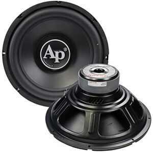 audiopipe 15″ woofer dual 4 ohm 1500w max