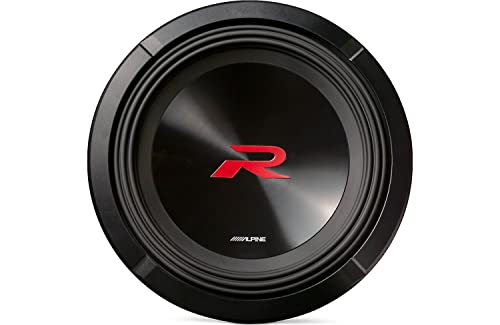 Alpine R2-W12D2 12-inch R-Series Subwoofer with Dual 2-Ohm Voice Coils