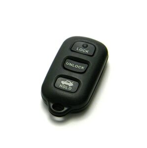 oem electronic 4-button key fob remote compatible with 2002-2006 toyota camry (fcc id: gq43vt14t / p/n: 89742-aa030)