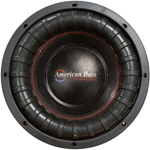 2x American Bass 10" Car Subwoofers 4000 Watts Dual 4 Ohm VC XFL-1044 XFL-10-D4