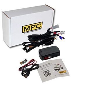 mpc remote start for 2018-2022 dodge durango 2018-2020 journey, 2018-2021 jeep grand cherokee |gas| |push to start| |plug n play| uses factory key fob
