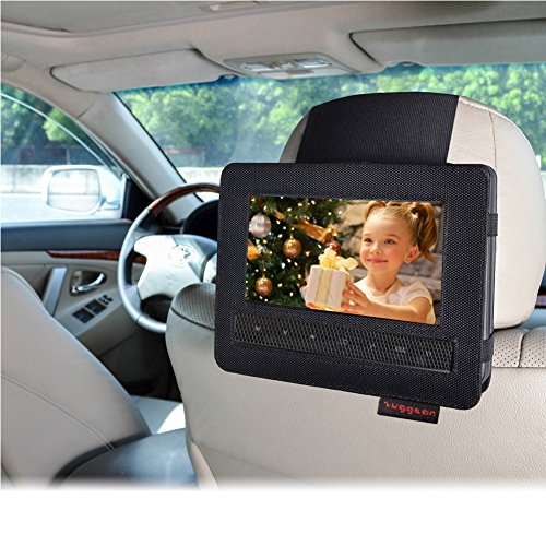 ZugGear DVD Player Headrest Mount Holder Portable DVD Player Mount Car Back seat Headrest Holder for Swivel & Flip Portable DVD Player 10 inch to10.5 inch