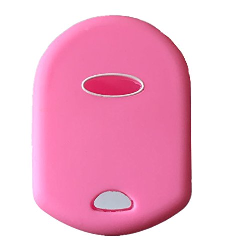 Rpkey Silicone Keyless Entry Remote Control Key Fob Cover Case protector Replacement Fit For Ford Lincoln Mercury OUCD6000022 164-R8046 164-R7040 CWTWB1U722 (Pink)