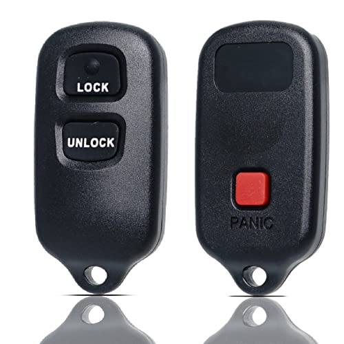 Key Fob Remote Replacement Fits for Toyota 4Runner 1999-2009/SCION XB 2004-2007/HIGHLANDER 2001-2007/RAV4 2001-2005 /FJ Cruiser/Prius/CELICA/Tundra/ HYQ12BBX HYQ12BAN Keyless Entry Remote Control