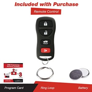 KeylessOption Keyless Entry Remote Control Car Key Fob for Nissan Infiniti KBRASTU15