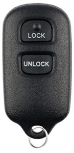 keylessoption replacement 2 button plus panic keyless entry remote control key fob compatible with hyq12ban, hyq12bbx