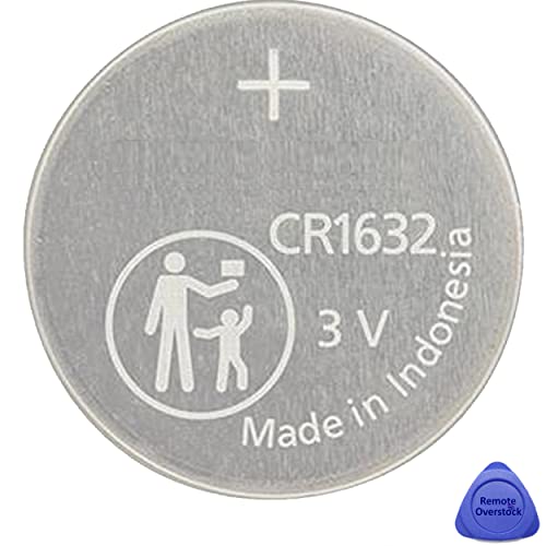 (2 Pack) CR1632 1632 Remote Key Fob Battery Replacement for Lexus (2006-2015) Case RX ES350 GS300 GS430 GS450h IS250 IS350 is RX350 RX450h GS460 H250h LS460 LX470 Bundle (HYQ14AEM HYQ14ACX HYQ14AAB)