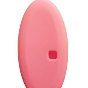 KAWIHEN Silicone Key Fob Cover Fit for Nissan 5 button Nissan 350Z 370Z Altima Armada GT-R Leaf Pathfinder Rogue Sentra Maxima Murano Versa CWTWB1U840 285E3-3SG0D (Pink)