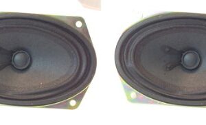 3 X 5 Full Range Replacement Speaker Shielded Magnet 5 WATTS 8 OHMS (Pair)