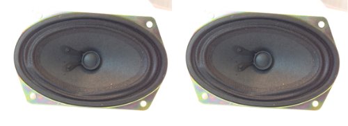 3 X 5 Full Range Replacement Speaker Shielded Magnet 5 WATTS 8 OHMS (Pair)