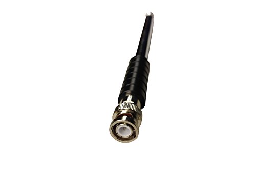 Anteenna TW-999BNC BNC Male Handheld Antenna Scanner Antenna (20-1300MHz) with BNC Male Connector for Scanner Radio and Frequency Counters