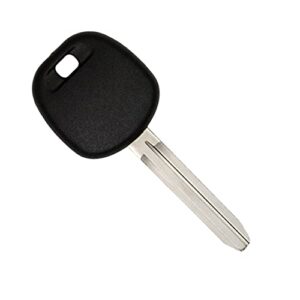 Keyless2Go Replacement for New Uncut Transponder Ignition 4C Chip Car Key TOY43