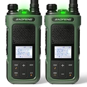 baofeng g11s gmrs radio, noaa weather radio walkie talkie rechargeable, long range two way radio with earpiece, diy gmrs repeater channels, rechargeable gmrs handheld radio, 1 pair