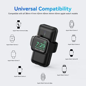 Apple Watch Charger, 10000mAh Portable Charger for iWatch, Small Power Bank20W/18W Fast Charging Built in Cable,Compatible with Apple Watch Series Ultra/ 8/7/6/Se/5/4/3/2/iPhone14/13/12/11