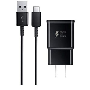 Samsung Charger Fast Charging with USB Type C Cable for Samsung Galaxy S10/S10e/S10 Plus/S9/S9 Plus/S8/S8 Plus/S20 S21 S22 Ultra/Note 8 9 10 20/A13/A03s/A32/A31/A30/A50/A51/A52/A53/Z Fold 3/Z Flip 3 4