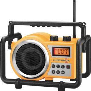 Sangean LB-100 Ultra Rugged Compact AM / FM Radio Yellow