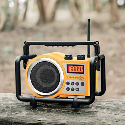 Sangean LB-100 Ultra Rugged Compact AM / FM Radio Yellow