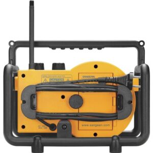 Sangean LB-100 Ultra Rugged Compact AM / FM Radio Yellow