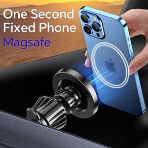 for iPhone MagSafe Car Mount Vent【Strongest Magnets】 Magnetic Phone Holder for Car air Vent【360° Adjustable】MagSafe Accessories for iPhone 14 Pro Max 13 12 Pro Plus Mini &MagSafe Case & All Phones