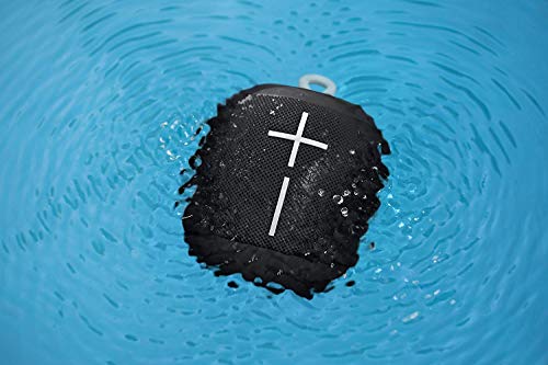 Logitech UE WONDERBOOM Portable Waterproof Bluetooth Speaker - Wireless Boom Box - Bulk Packaging - Phantom Black