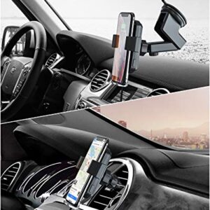 Wireless Car Charger, CHGeek 15W Fast Charging Auto Clamping Car Mount Phone Holder fit for iPhone 14 13 12 11 Pro Max Xs MAX XS XR X 8+, Samsung Galaxy S23 Ultra S22 S21 S20 10+ S9+ Note 9, etc